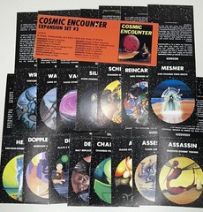 EON Games Cosmic Encounter Boxed Game Lot with NINE Expansions Vintage