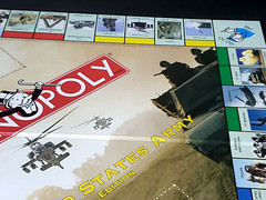 Monopoly US United States Army Edition 2002 – EUC Missing Two Pieces