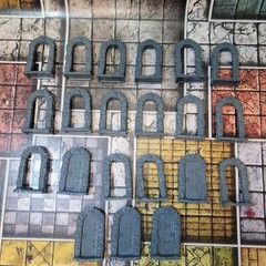 HEROQUEST Complete DOOR Set NEW!! D&D Dungeon Terrain Lot DND Miniatures