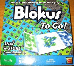 Blokus To Go for 2 Players COMPLETE! Mattel 2009 Storage Trays Travel EXCELLENT!