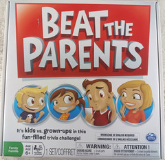 Beat The Parents Board Game! Kids vs Grown Ups-Family Fun Trivia Challenge!