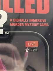 WHO KILLED MIA? A Digitally Immersive Murder Mystery Board Game SEALED 2023