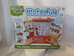 Waterfuls Classic Handheld Water Game – 6 Interchangeable Back Panels