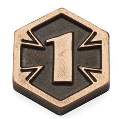 Moedas & Co. Barrage Board Game 58x Metal Coins Upgrade Set