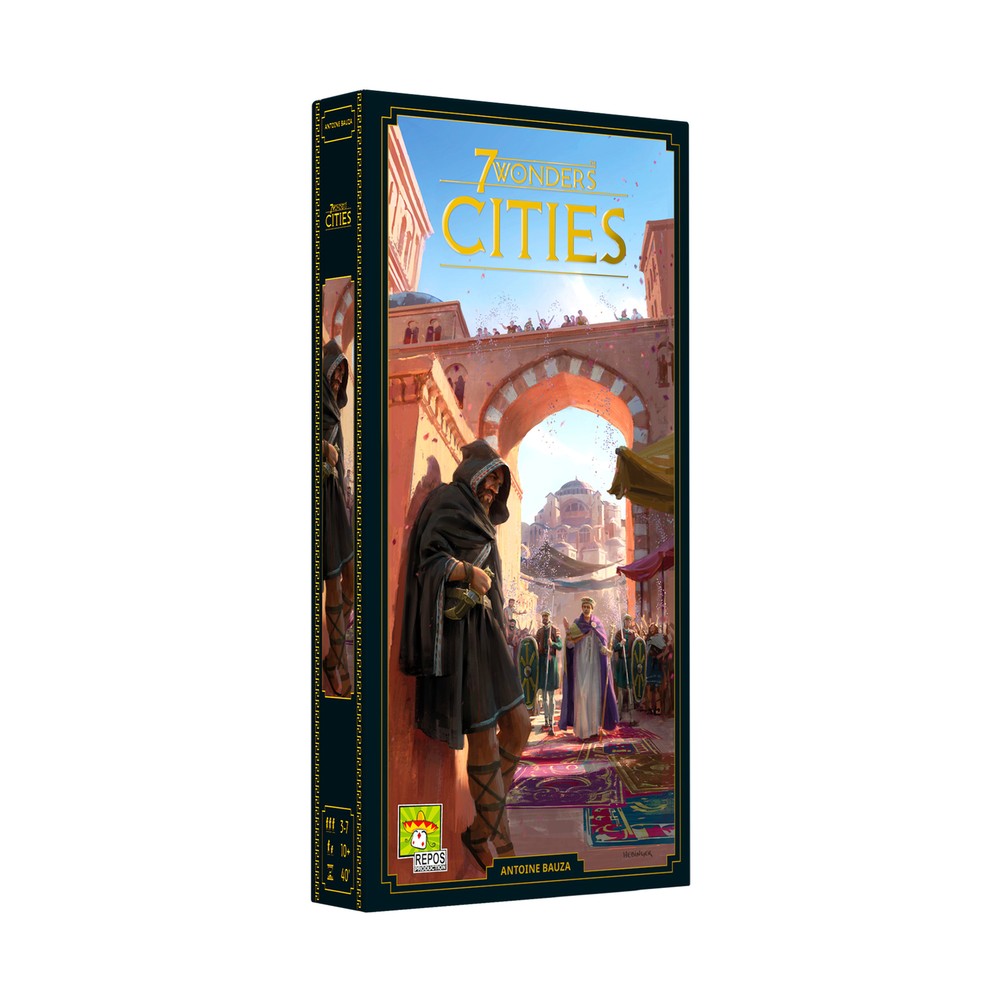 New – Repos Production 7 Wonders: Cities Expansion (New Edition) – Ages 10+