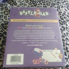 Baffle Gab by Baffle Gab (2006) – Ages 8 to 108! Word Game BRAND NEW, SEALED