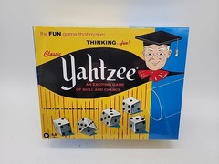 NEW 2017 Hasbro YAHTZEE Classic Vintage Edition Game Box NEW SEALED Plastic