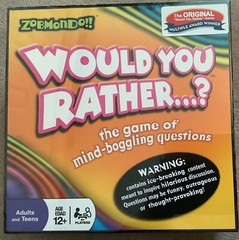 ZOBMONDO WOULD YOU RATHER GAME ADULT AND TEENS AGE 12+ NEW SEALED