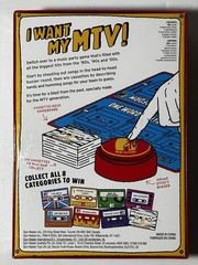MTV Music Television The Throwback Music Party Game Kids Quiz Board Game NWT