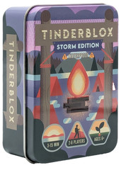 Tinderblox Storm Edition Dexterity Game Waterproof Campfire Family Game 2-6