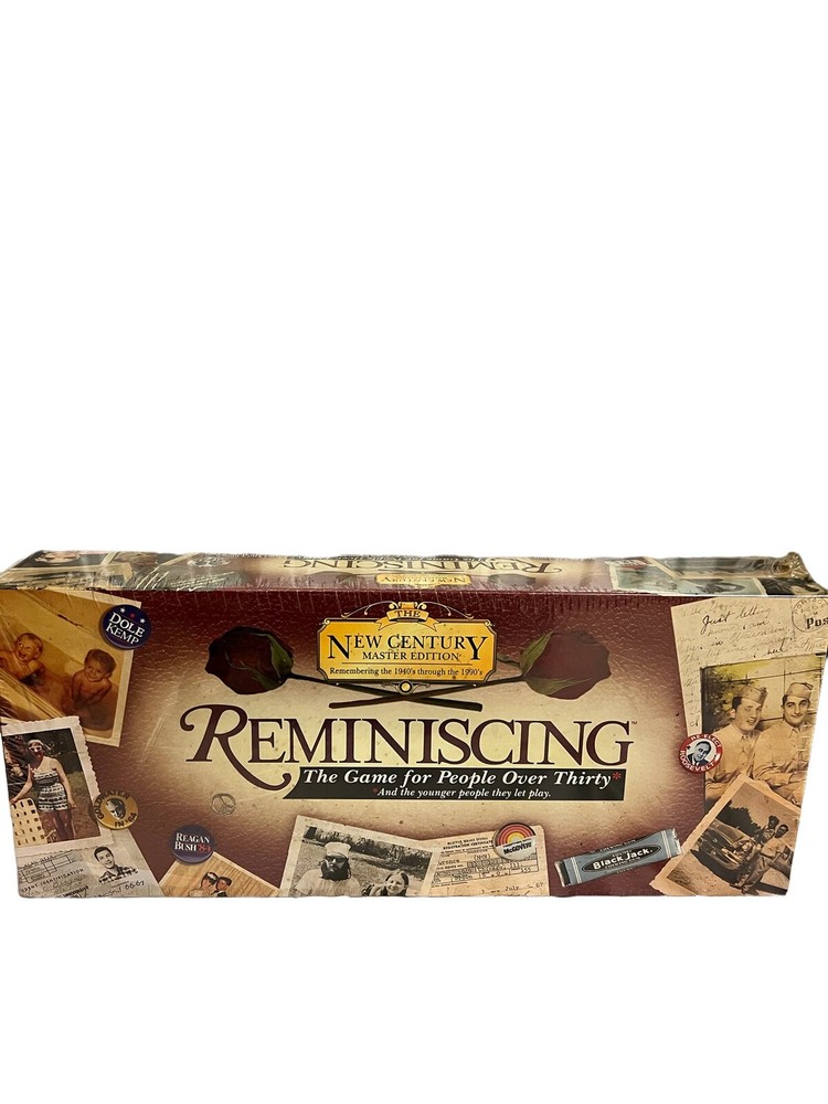 Reminiscing Board Game New Century Master Edition 1940’s through 1990’s NEW
