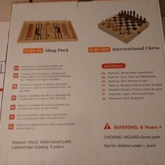 Fast Sling Puck Game – 2 in1 Chess Board and Desktop Battle Super Winner Game