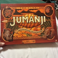 Cardinal Jumanji Board Game Complete Set, Movie & TV Theme, 2+ Players, Ages 5+