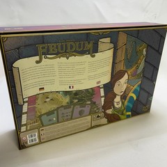 Feudum Board Game + Rudders & Ramparts Expansion Pack Strategy Game Brand New