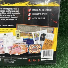 Hunt a Killer Body on the Boardwalk Immersive Murder Mystery Game Board New