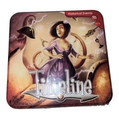 NEW Timeline Historical Events Card Game SEALED – Metal Tin