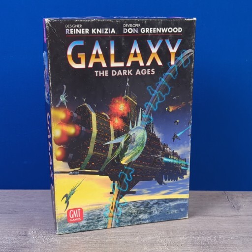 Used – (Vintage) Galaxy The Dark Ages GMT Games Science Fiction Combat Card Game