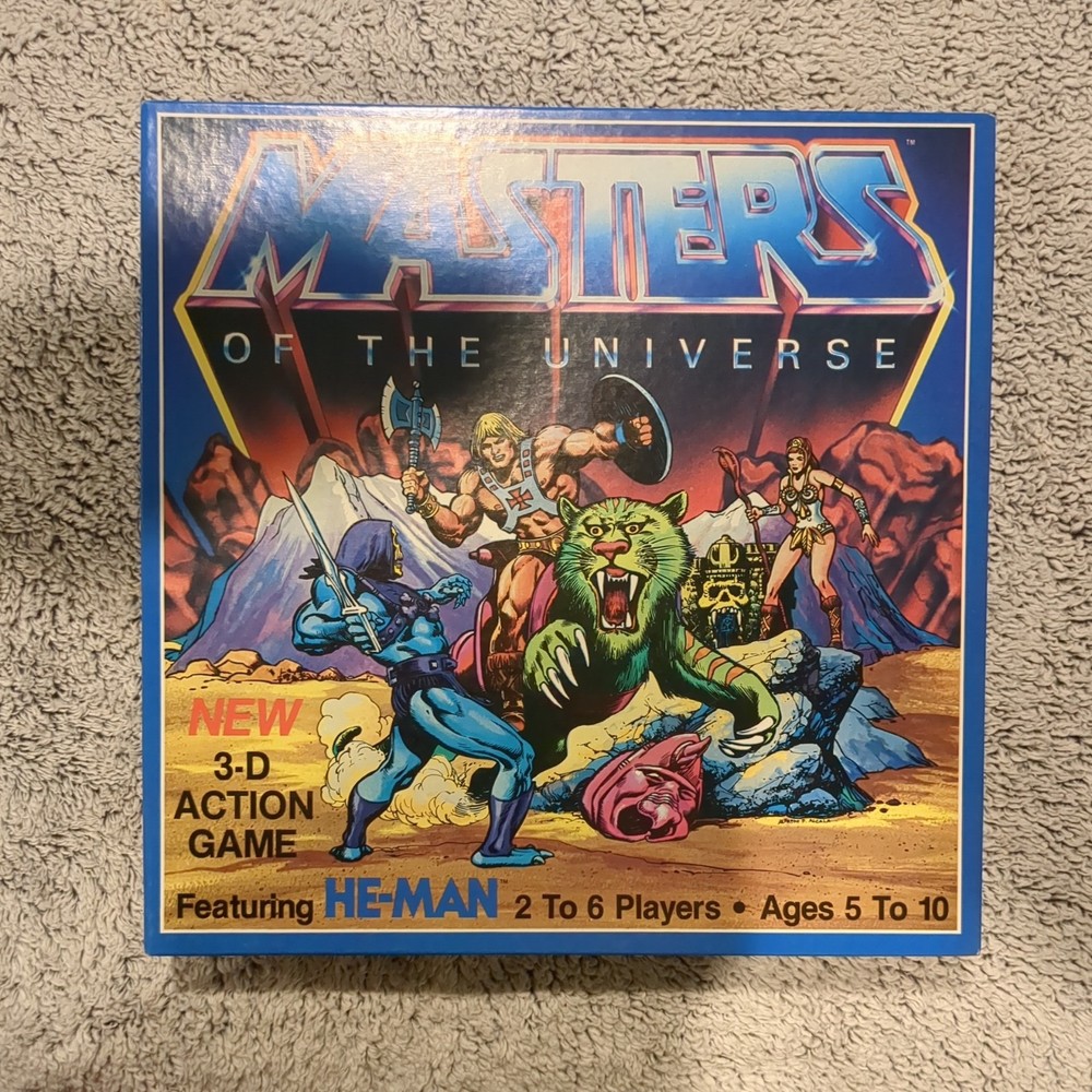 1983 Mattel Masters Of The Universe 3-D Action Game, New in box (NIB)