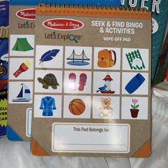 Kids Scavenger Hunt In A Box Indoor Outdoor Activity Games Lot Of 4 Lets Explore