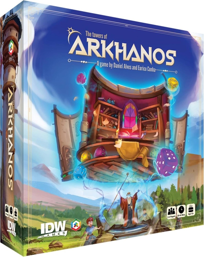 The Towers of Arkhanos Game (2-4 Players, IDW Games, 2019) #01694