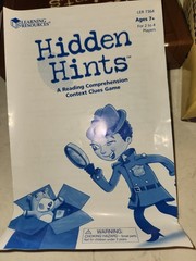 Learning Resources Hidden Hints Mystery Word Game Reading Comprehension Context