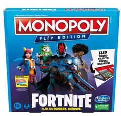 Hasbro Gaming Monopoly Flip Edition: Fortnite Board Game for Ages 13 Game Inspir