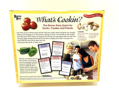 What’s Cookin? Dinner Party Game Cooks Chefs Foodies Friends 2008 NIB