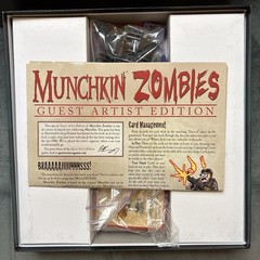Munchkin Zombies – Guest Artist Edition Re-Illustrated By Greg Hyland – Complete