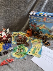 1995 Pressman Weapons and Warriors Pirate Battle Game, Near Complete