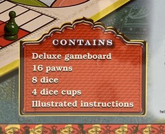 Parcheesi [Board Game] Royal Edition – Classic Game of Chase, Race and Capture
