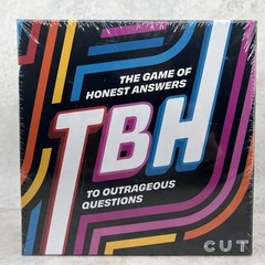 NEW TBH THE GAME OF HONEST ANSWERS TO OUTRAGEOUS QUESTIONS 3-8 PLAYERS AGES 14+
