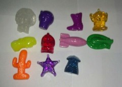 Gogo Crazy Bones Various Series Lot | Roughly 75 Bones | Vintage 1996+ | Rare