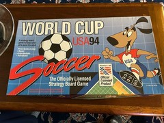 World Cup USA 94 Soccer Strategy Board Game Vintage 1992 Official Unplayed