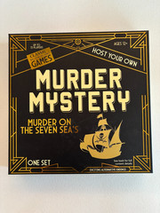 Murder on the Seven Seas – Murder Mystery Board Game Up to 13 players 12+ Years