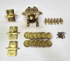 Accessories Peruvian Sapo Game BRONZE/sapo peruano / Juego del Sapo / Toad hole