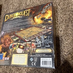 DungeonQuest Revised Edition Fantasy Flight Games 2014 Complete
