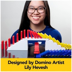 Spin Master Games, Lily Hevesh H5 Domino Creations 100-Piece Ne Toy