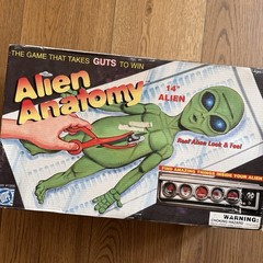 1997 Alien Anatomy Autopsy Board Game R Marino Complete In Box Vintage UFO Rare