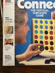 Milton Bradley Connect Four Game Original Box # 4430 1979 INCOMPLETE