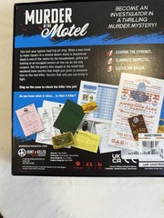Hunt A Killer Murder at the Motel Board Game – Immersive Murder Mystery COMPLETE