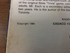 Children’s Bible Trivia Board Game Complete Vintage 1984 2100 Questions 300 Card