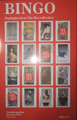 The Met Bingo The Metropolitan Museum of Art New York Bingo Game from Lingo New