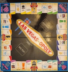 LAS VEGASOPOLY VEGAS BOARD GAME Complete GREAT FOR ANY COLLECTION $$ REDUCED
