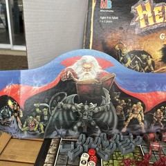 Vintage Hero Quest Board Game System 1401 Milton Bradley 1989/1990 Incomplete