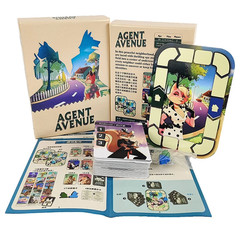 Agent Avenue Board Game – Nerdlab Games – New & Sealed Christian Kudahl*