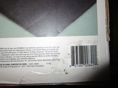 Scrabble LUXE Edition ( slight water damage to the box) New Other