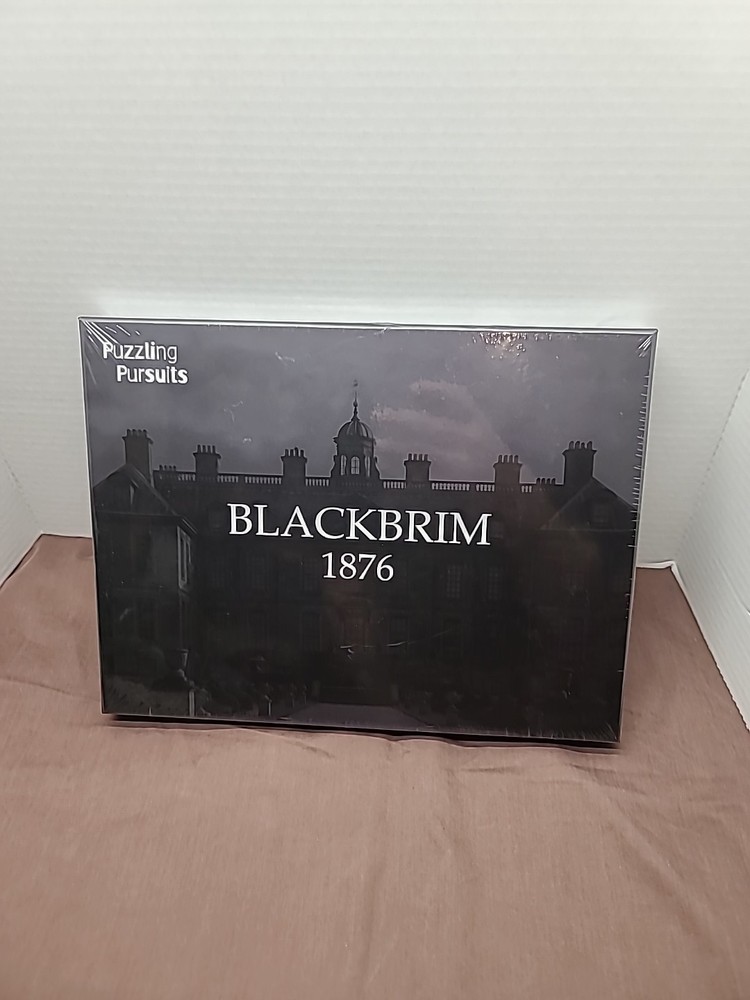 Puzzling Pursuits Blackbrim 1876 NEW GAME Immersive Puzzle Adventures Reager