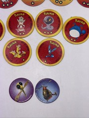 POG Pokemon Battle Discs Set – Various Characters, Animals Theme 1996,1998,2000s