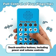 Sound Effects Machine 67 Meme Gifts Funny Gag Buzzers for Trivia Games Show Part