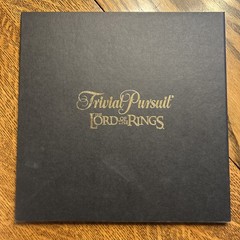 Trivial Pursuit Lord of the Rings Movie Trilogy Collectors Edition Complete